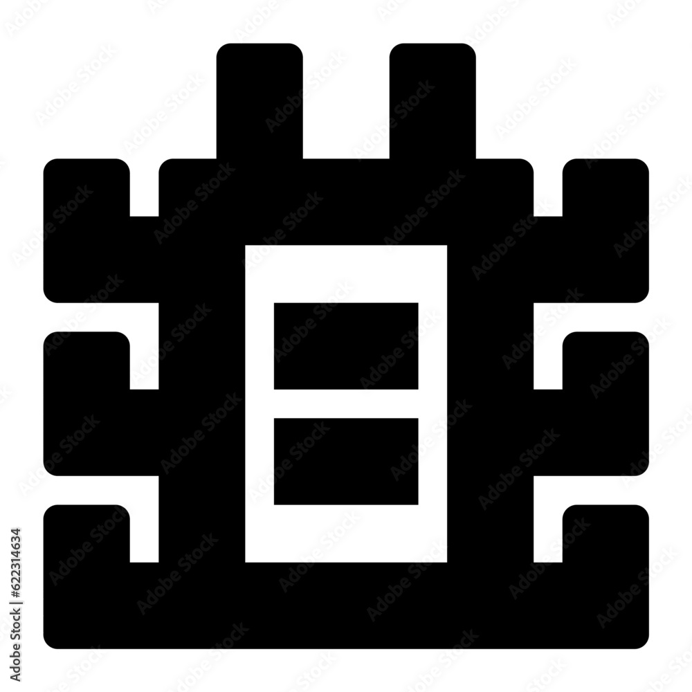 Poster bug icon. suitable for website ui design