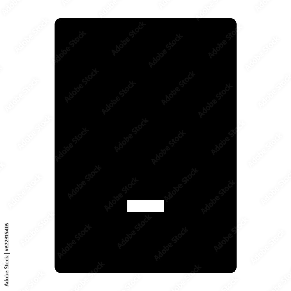 Poster smartphone icon. suitable for website ui design