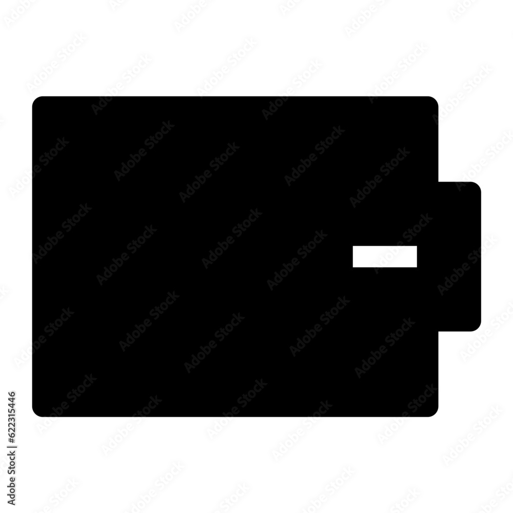 Aufkleber wallet icon. suitable for website ui design