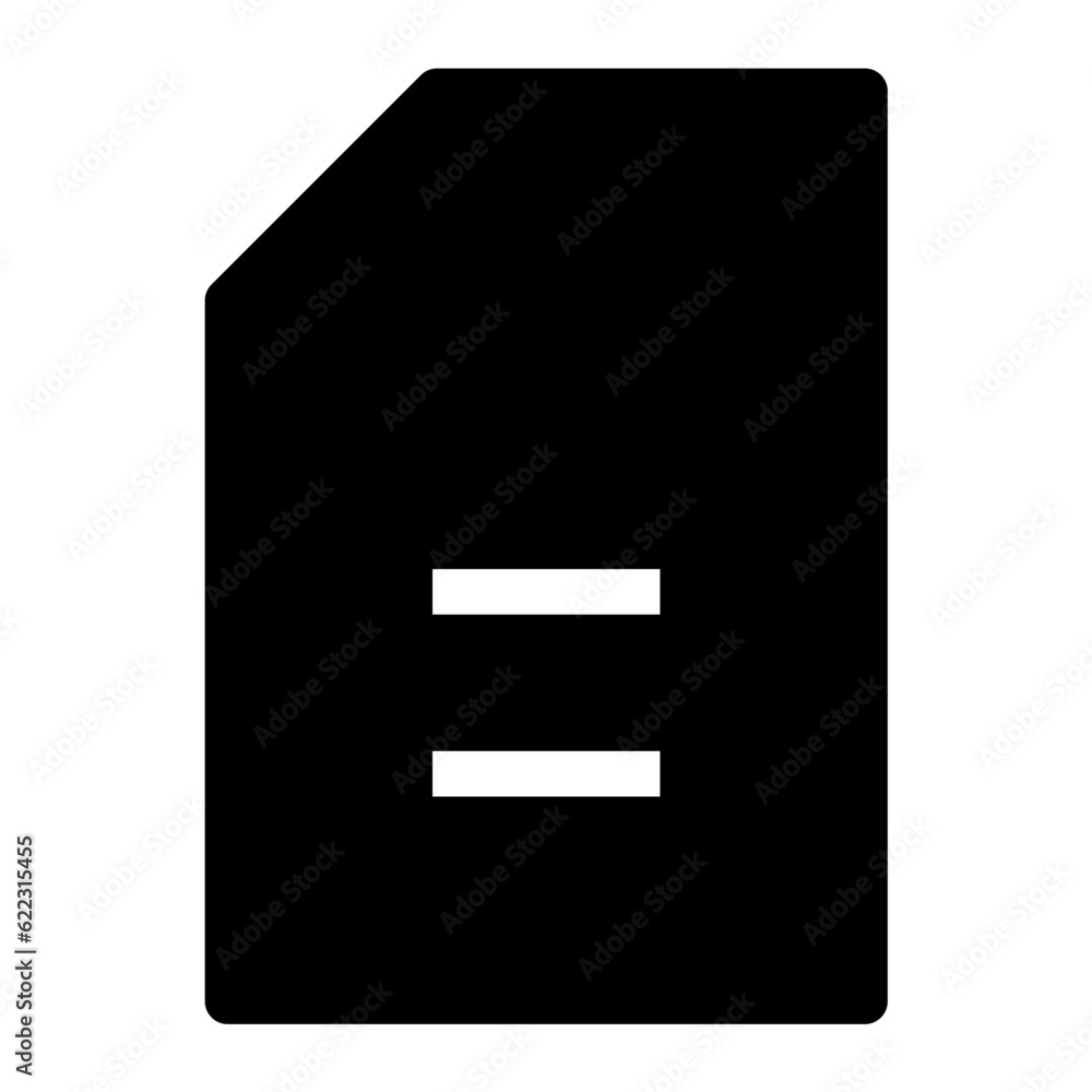 Aufkleber file icon. suitable for website ui design