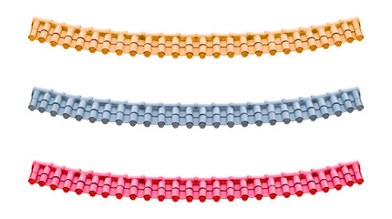 Mockup colorful collection set chinese style roof © Ratchapon