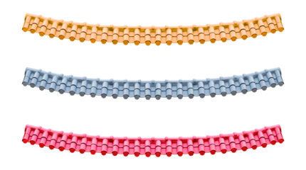 Mockup colorful collection set chinese style roof