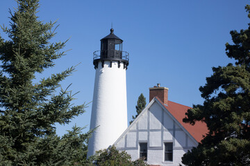 Iroquois Lighthouse in Michigan