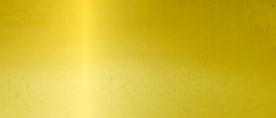 Shiny gold surface as background, closeup view