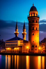 Mosque Night view