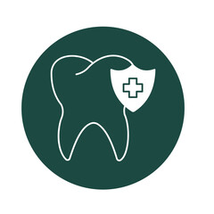 Teeth Vector Icon

