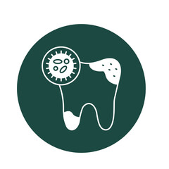 Pulpitis Vector Icon

