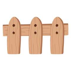 wooden fence