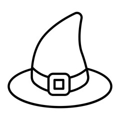 Hat Thin Line Icon