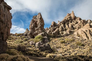 Foto op Canvas Los Roques de Garcia in the Teide National Park, World Heritage Site (Tenerife - Spain) © Designpics