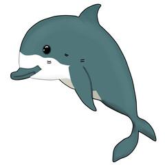 Naklejka premium dolphin