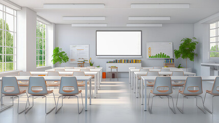 Empty Classroom