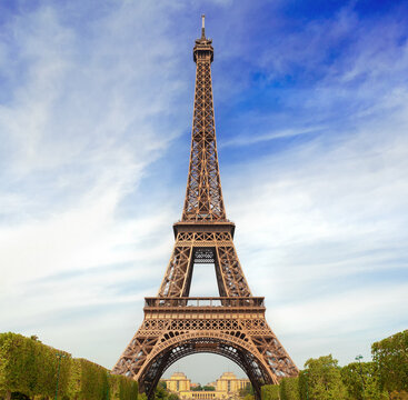 Autumnal Paris with Eiffel Tower