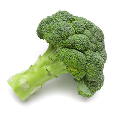 fresh Broccoli salad isolated on white background