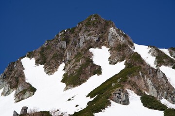 Scenery of the summit of Mt. Hoken.