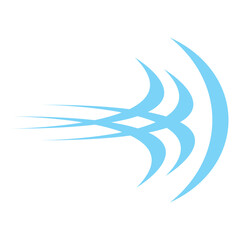 wind icon vector