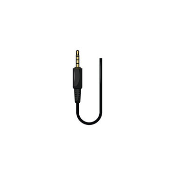 recommend clip art: Cable audio Jack 3,5 mm vector graphics