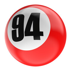 ball number 3D