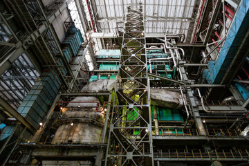 Main boiler of thermal power plant.