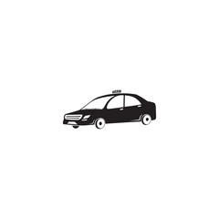 taxi car icon symbol sign vector