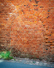 Bricked Up Doorway Arch - 622342627