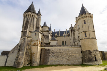 Fototapeta na wymiar Château de Saumur - Frankreich - 9