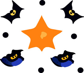 halloween cute element