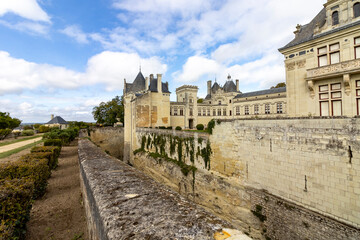 Fototapeta na wymiar Château de Brézé - Frankreich 22