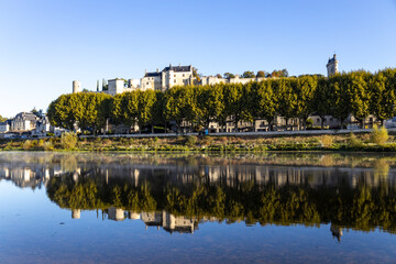 Naklejka premium Burg Chinon - Forteresse Royale de Chinon - 6