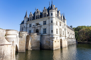 Fototapeta na wymiar Château de Chenonceau, Frankreich 4