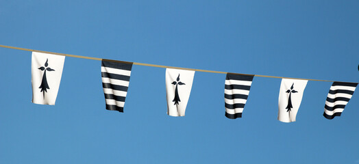 Banderole de Fanions Bretons - Gwenn Ha Du © Studio Laure