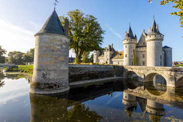 Château de Sully-sur-Loire, Frankreich 12 - obrazy, fototapety, plakaty