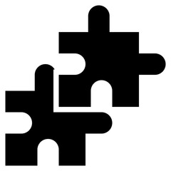 Obraz premium teamwork business strategy planning startup solid glyph