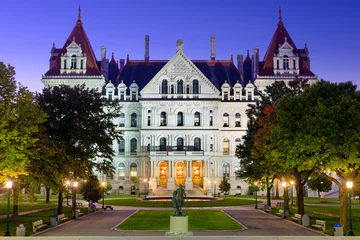  Albany, New York, USA at the New York State Capitol. © Designpics