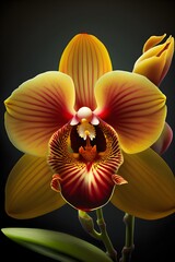 beautiful and colorful flowers, of all colors and types. Daisies, roses, sunflowers, tulips and orchids. Images generated with artificial intelligence