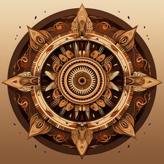 Obraz premium Tribal Mandala