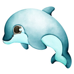 dolphin jumping on the water