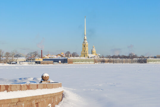 Russia. St. Petersburg in winter