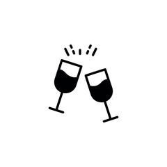 Glass icon design with white background stock illustration