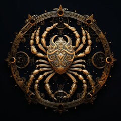 Fototapeta premium Zodiac Sign of Cancer
