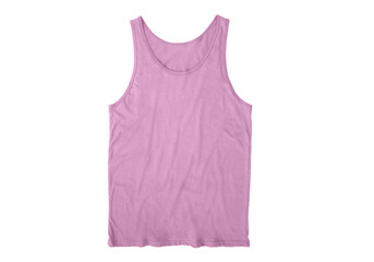 Men's Regular-Fit Tank Top, Undershirts front Lilac
