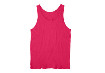 Men's Regular-Fit Tank Top, Undershirts front Shocking Pink