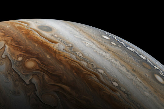 macro of Jupiter, generative ai