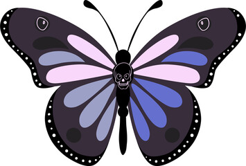 Bull with skulls for Halloween.