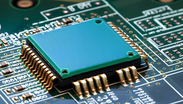 AI generated computer motherboard