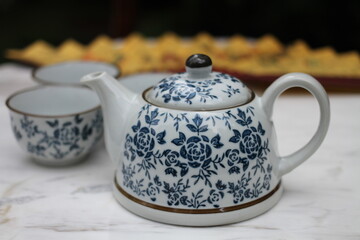 Chinese teapot for hot tea