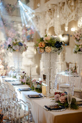 wedding table decoration
