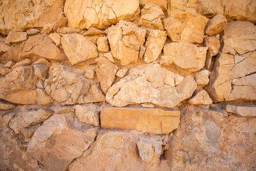 Masada Fortress Ruins in Israel