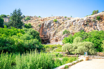 Fototapeta premium Caesarea Philippi Architecture and Landscape