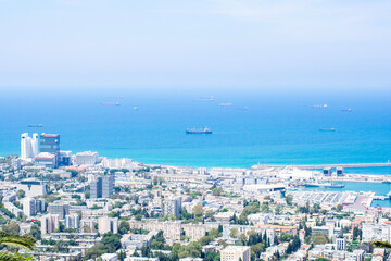 Views of Haifa from Mount Carmel
